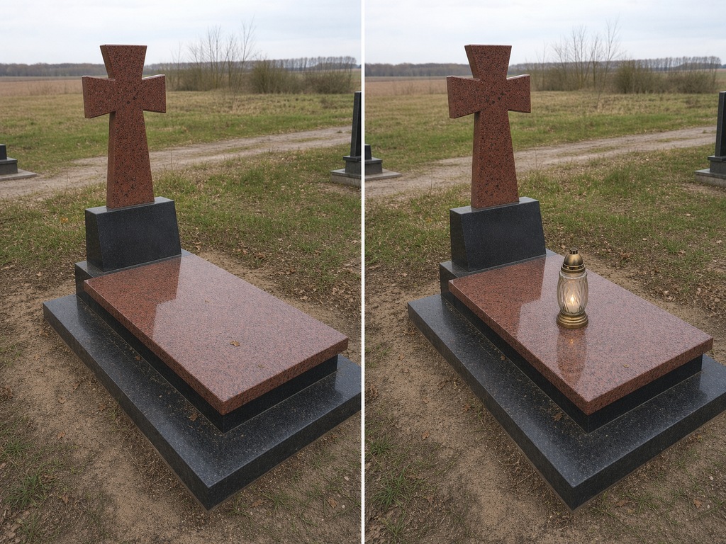 Лампадка або свічка до та після